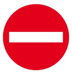 sens interdit