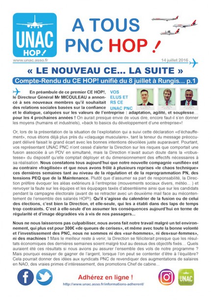 TRACT UNAC HOP #43 p1