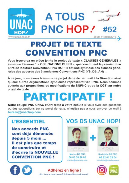 TRACT UNAC HOP! PNC #52