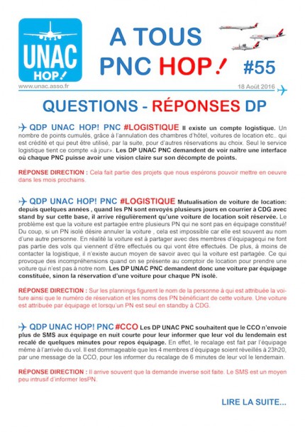 TRACT UNAC HOP! PNC #55 P1