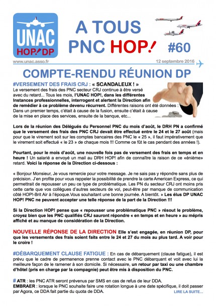 TRACT UNAC HOP! PNC #60