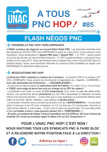 FLASH NEGOS PNC# 85