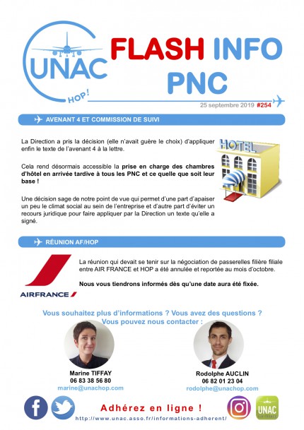 flash info PNC