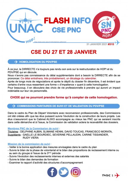 TRACT315cr cse janvier